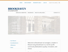 Tablet Screenshot of brookhavenatlexington.org